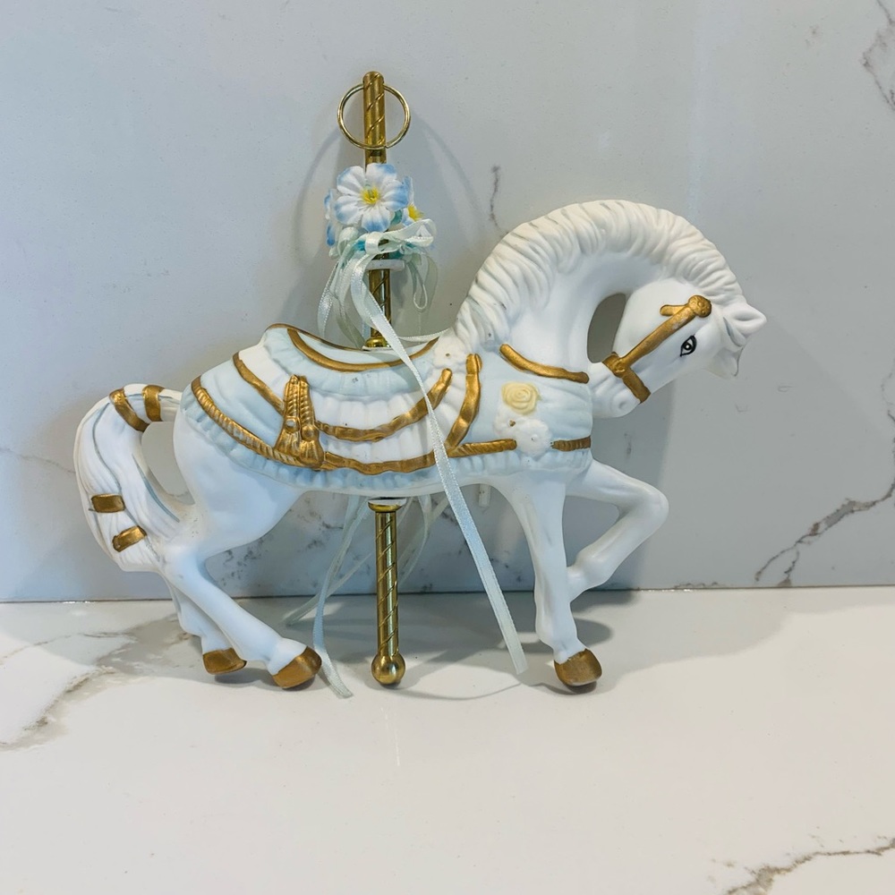Vintage house of Lloyd carousel horse